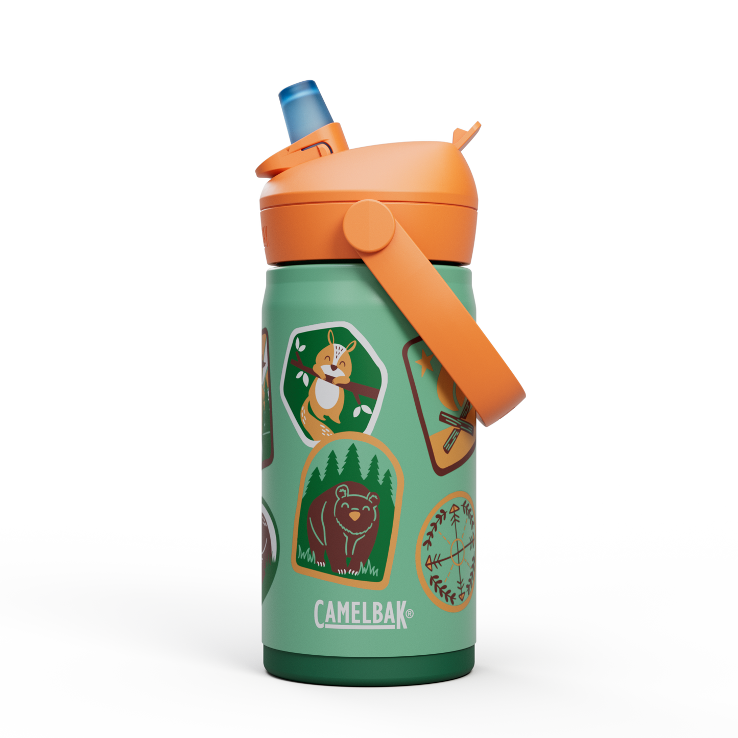 thrivetm-flip-straw-kids-12oz-bottle-insulated-stainless-steel-n6 nswfkxg1wq