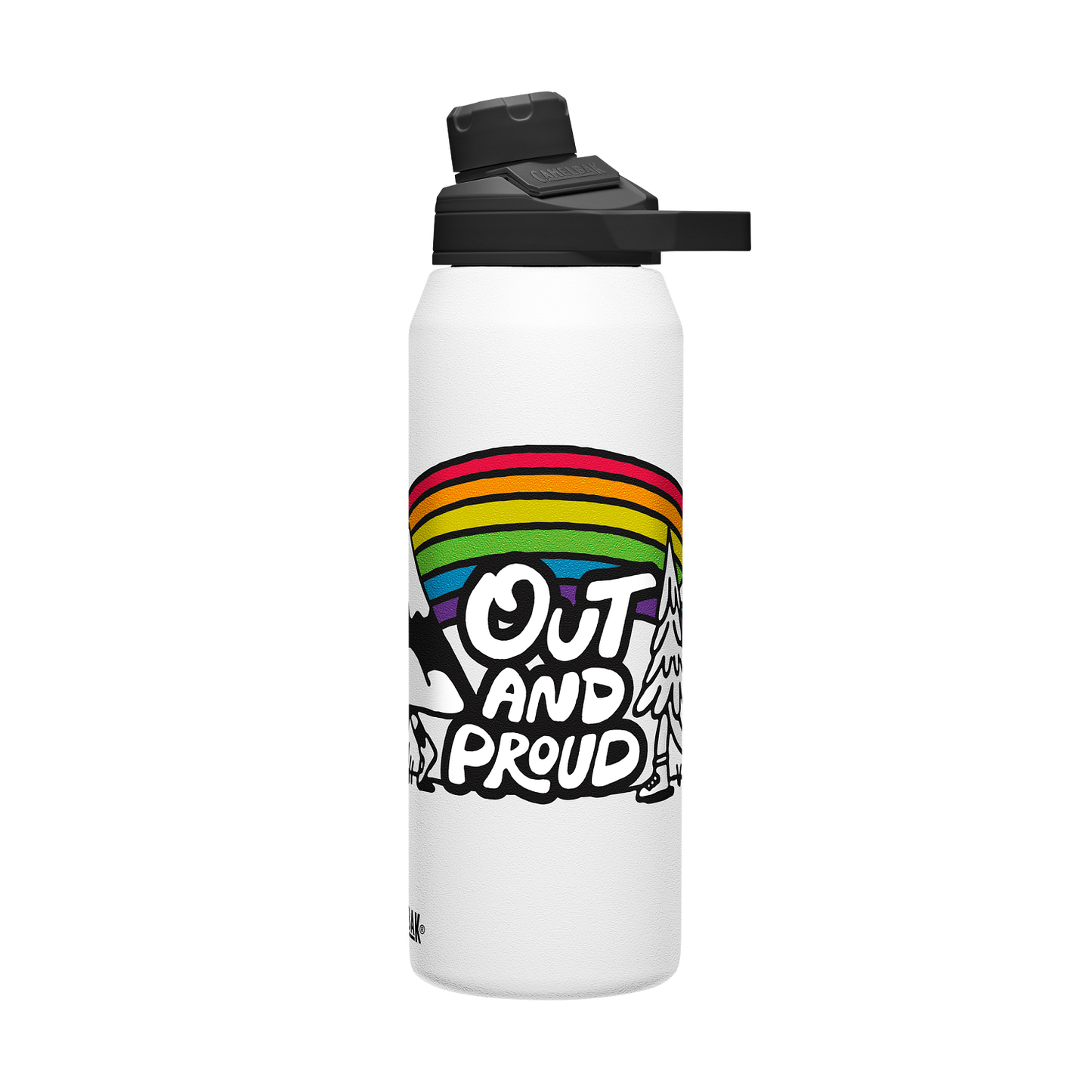 chute-mag-32-oz-water-bottle-insulated-stainless-steel-plus-cleanup-kit-pride-collection-limited-edition-k3 xhvxlhasbo