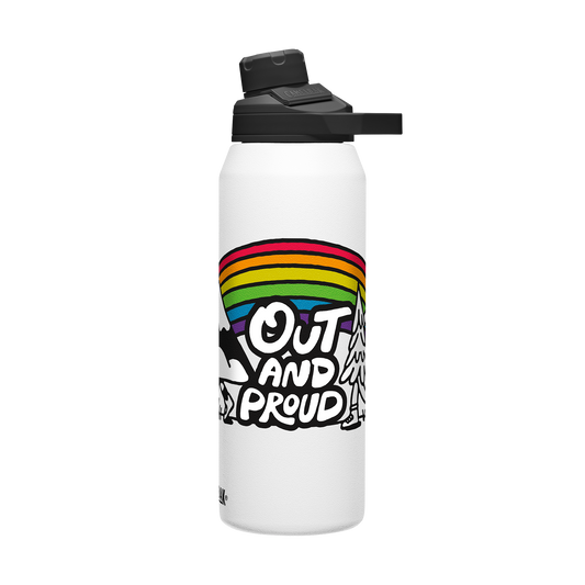 chute-mag-32-oz-water-bottle-insulated-stainless-steel-plus-cleanup-kit-pride-collection-limited-edition-k3 xhvxlhasbo